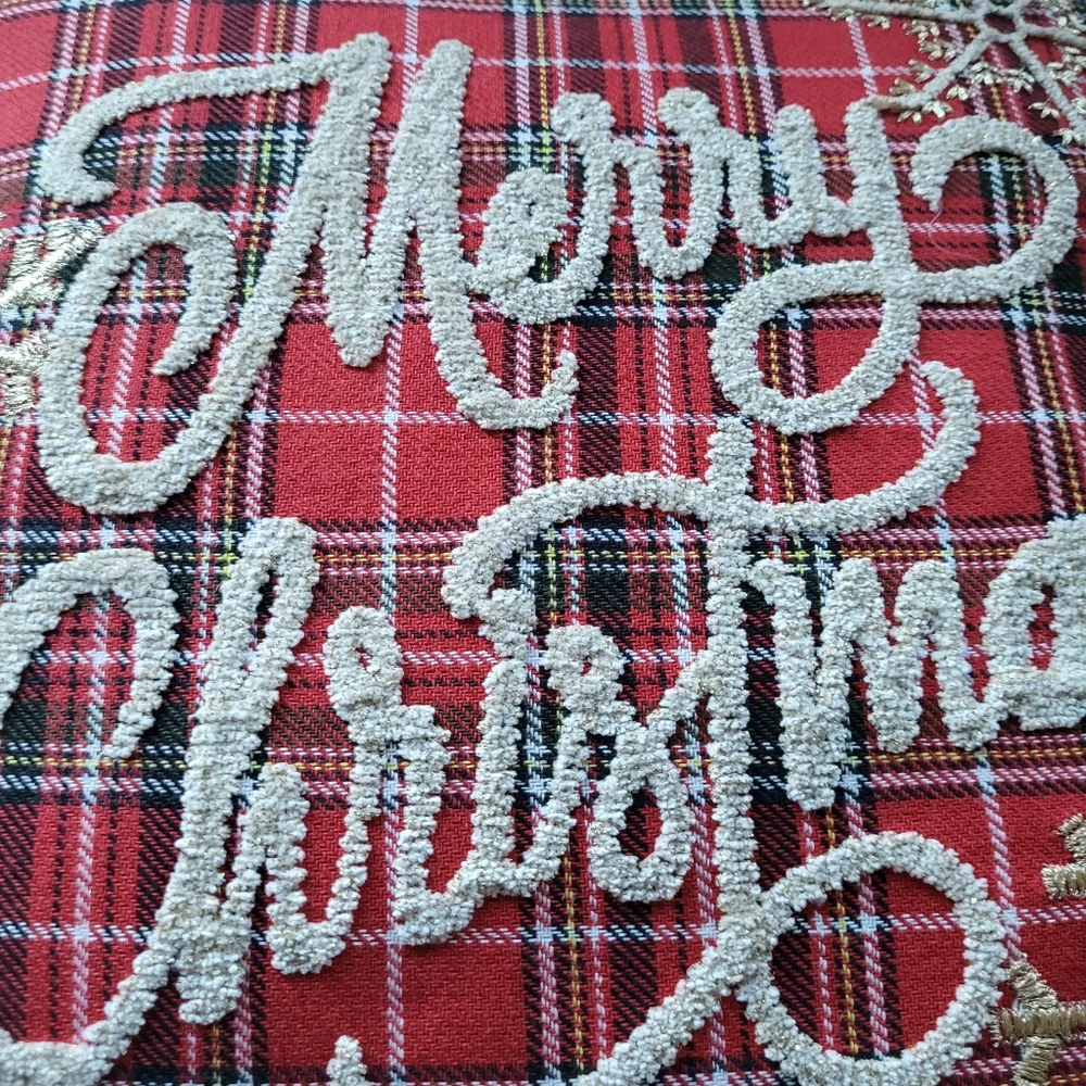 Pier 1 Merry Christmas Throw Pillow